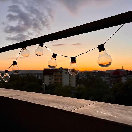Ghinda Nest Daire Bistriţa Dış mekan fotoğraf